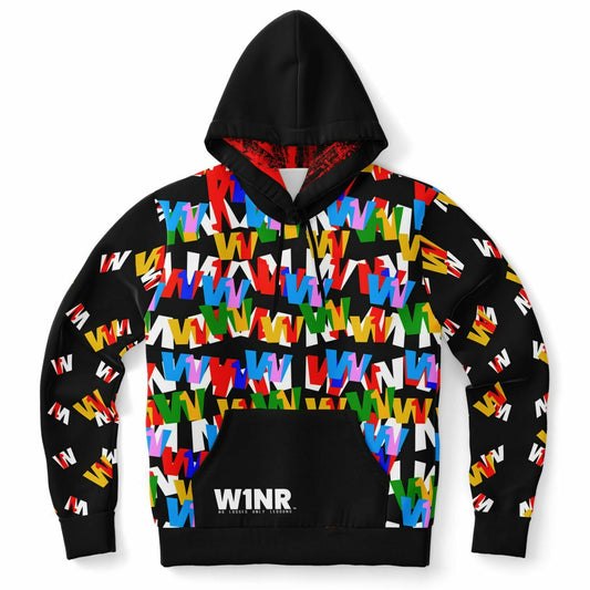 W1NR wild logos Athletic Hoodie