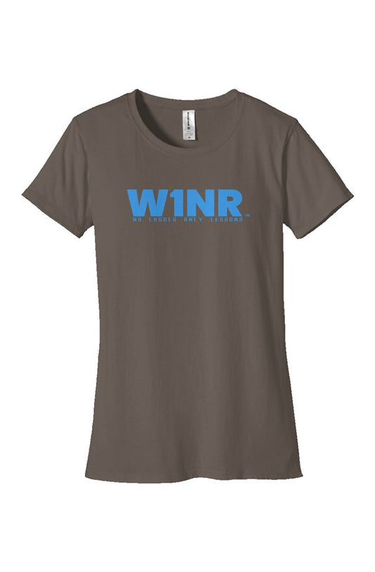W1NR logo Womens Classic T Shirt