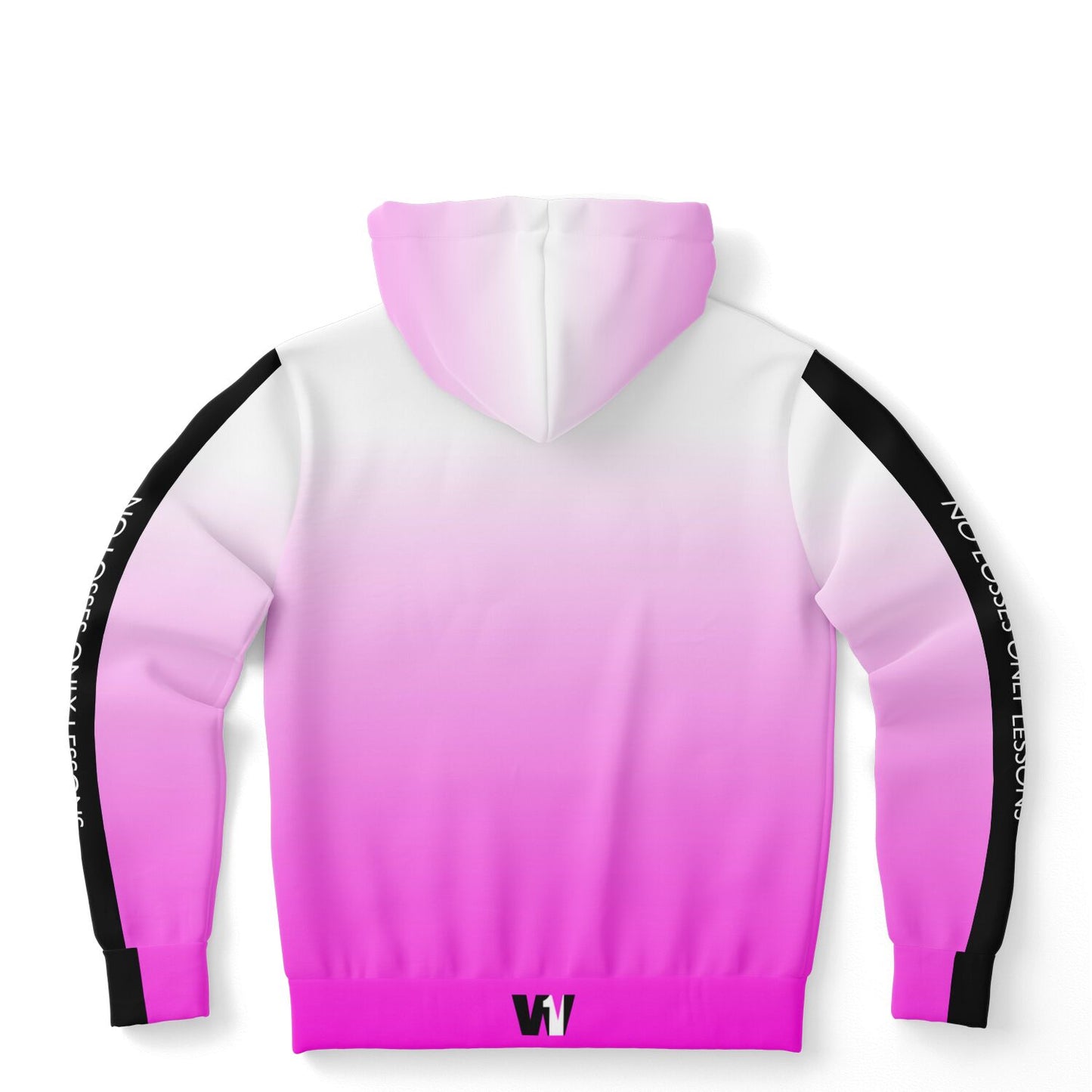 W1NR pink fade Athletic Hoodie