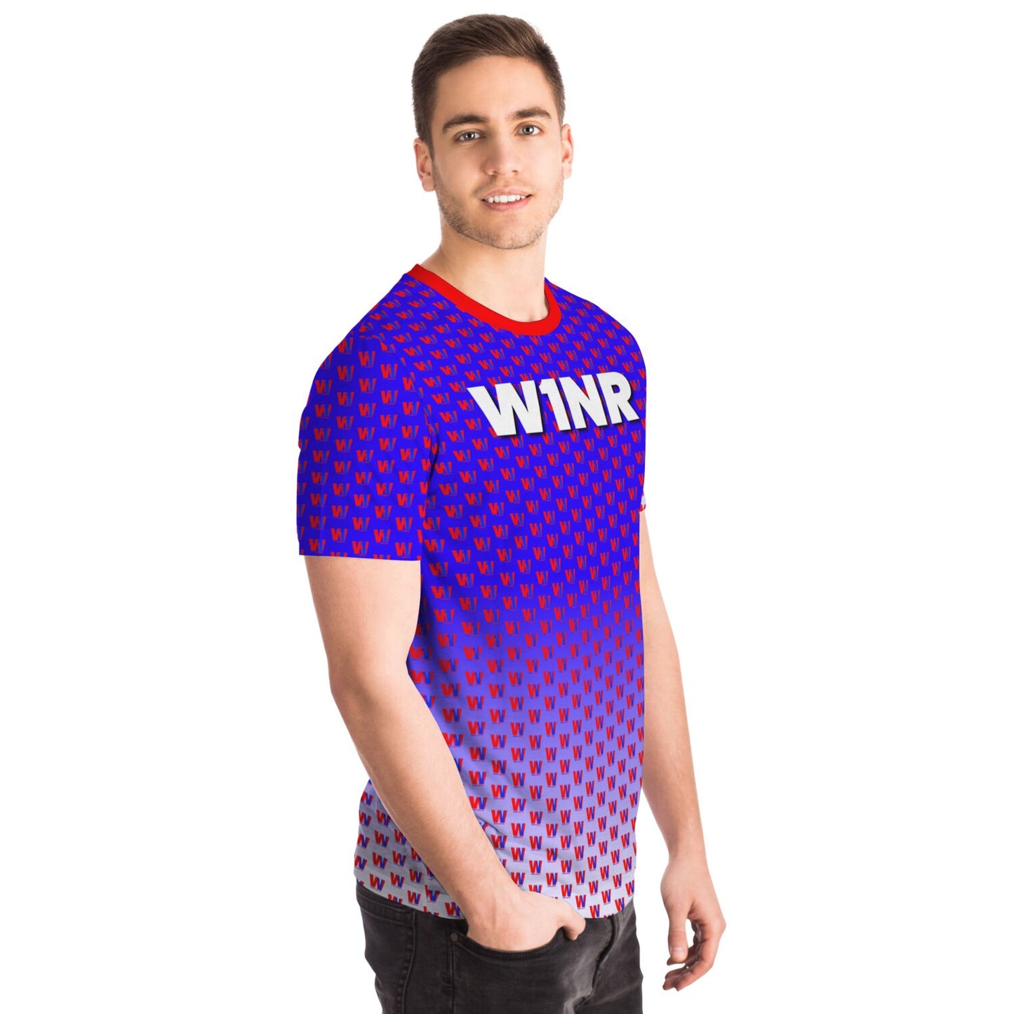 W1NR Red White and Blue T-shirt