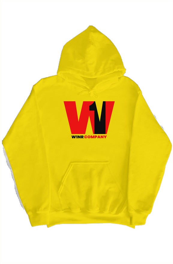 W1NR W yellow pullover hoody W1NR COMPANY